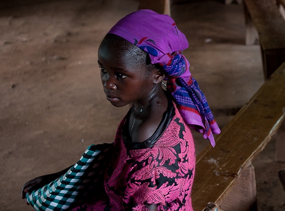 Photo of Rwandan girl