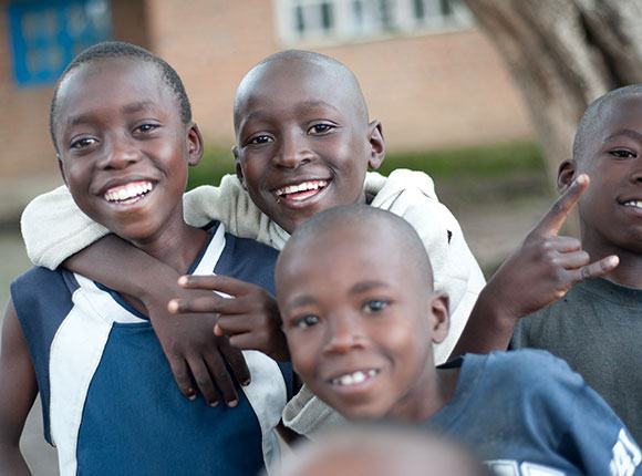 Photo of Rwandan children